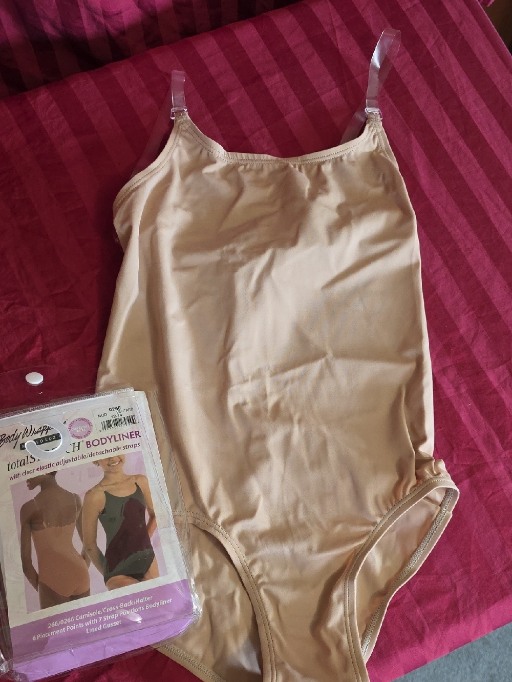Girls’s Nude Seamless Bodyliner Bodysuit